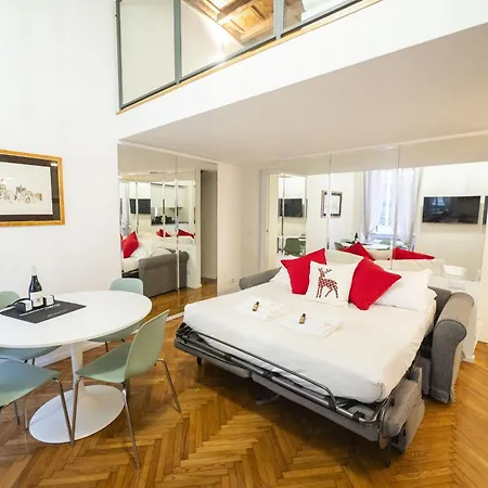 Apartman Lovely Nest With Balcony By The Spanish Steps Róma