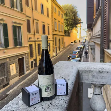 Lovely Nest With Balcony By The Spanish Steps Lejlighed *